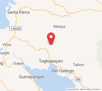 Map of Mapulot, Calabarzon