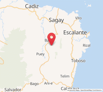 Map of Maquiling, Western Visayas