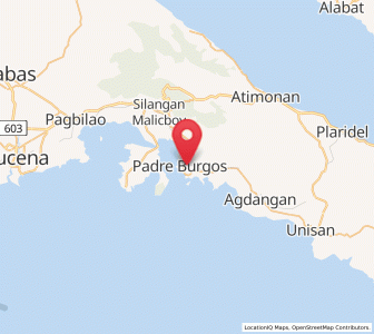 Map of Marao, Calabarzon