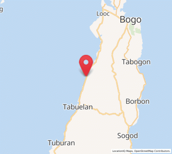 Map of Maravilla, Central Visayas