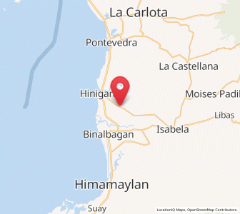 Map of Marawis, Western Visayas