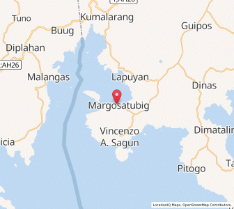 Map of Margosatubig, Zamboanga Peninsula