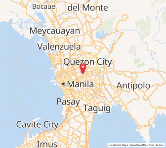 Map of Mariana, Calabarzon