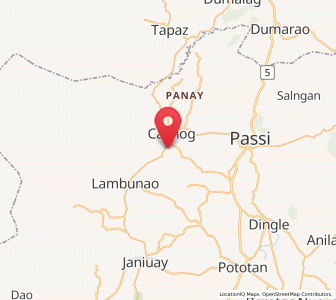 Map of Maribong, Western Visayas