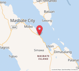 Map of Marintoc, Bicol