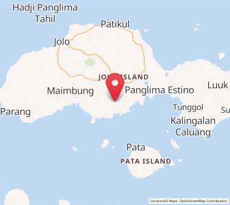 Map of Marsada, Autonomous Region in Muslim Mindanao