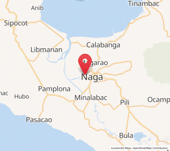 Map of Marupit, Bicol