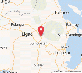 Map of Masaraway, Bicol