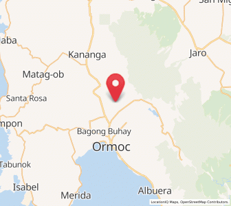 Map of Masarayao, Eastern Visayas