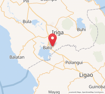 Map of Masoli, Bicol