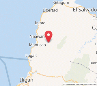 Map of Mat-i, Northern Mindanao