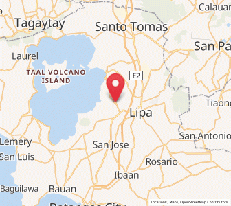 Map of Mataas Na Kahoy, Calabarzon