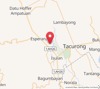 Map of Matiompong, Soccsksargen