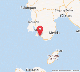 Map of Matlang, Eastern Visayas