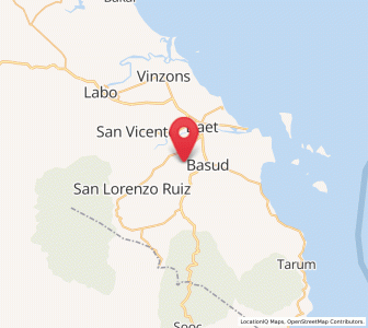 Map of Matnog, Bicol