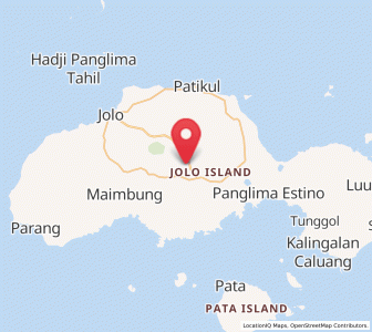 Map of Mauboh, Autonomous Region in Muslim Mindanao