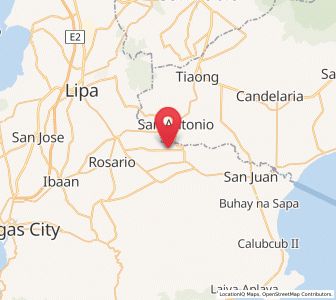 Map of Maugat West, Calabarzon