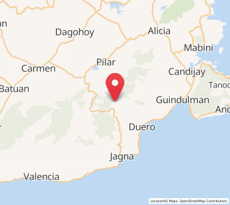 Map of Mayana, Central Visayas