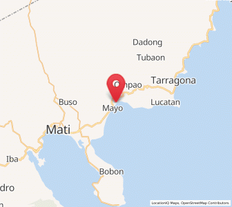 Map of Mayo, Davao