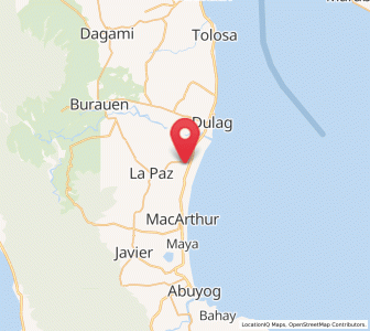 Map of Mayorga, Eastern Visayas