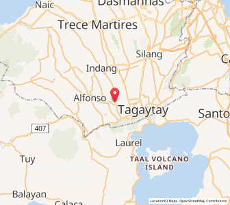 Map of Mendez-Nuñez, Calabarzon