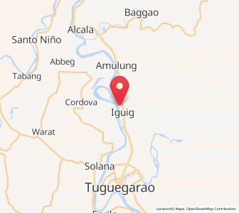 Map of Minanga Norte, Cagayan Valley