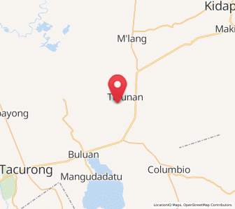 Map of Minapan, Soccsksargen