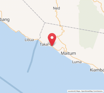 Map of Mindupok, Soccsksargen
