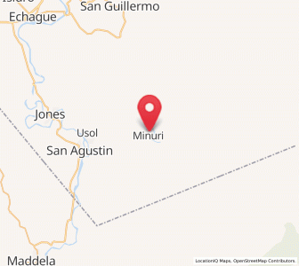 Map of Minuri, Cagayan Valley