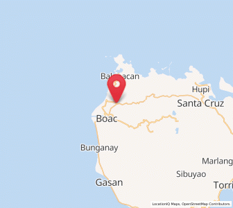 Map of Mogpog, Mimaropa