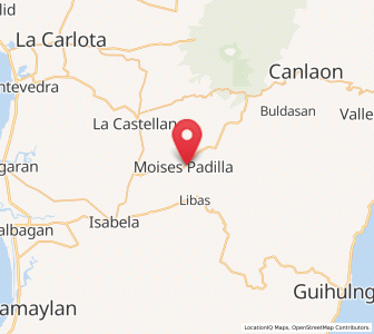 Map of Moises Padilla, Western Visayas