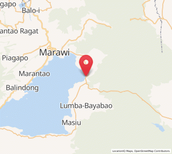 Map of Molundo, Autonomous Region in Muslim Mindanao