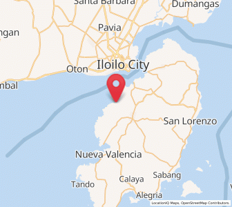 Map of Morobuan, Western Visayas