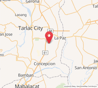 Map of Motrico, Central Luzon