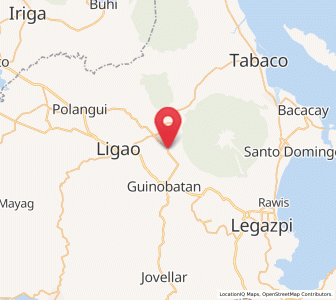 Map of Muladbucad, Bicol