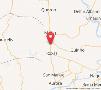 Map of Muñoz East, Cagayan Valley