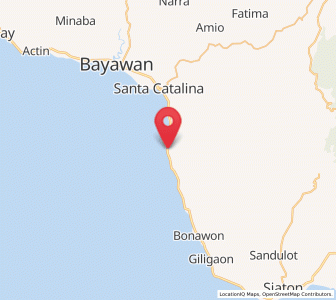 Map of Nagbalaye, Central Visayas