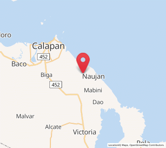 Map of Nagiba, Mimaropa