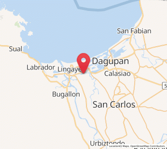 Map of Naguelguel, Ilocos