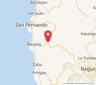 Map of Naguilian, Ilocos