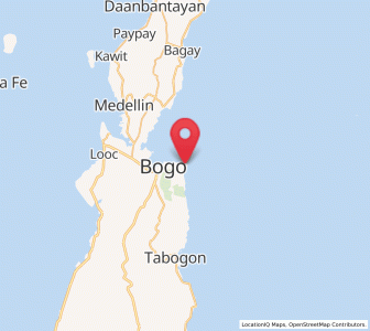 Map of Nailong, Central Visayas