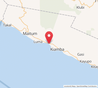 Map of Nalus, Soccsksargen