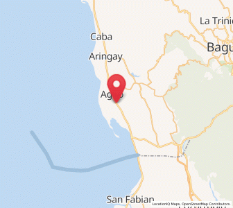 Map of Namboongan, Ilocos