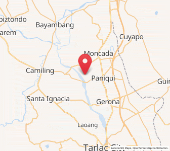 Map of Nancamarinan, Central Luzon