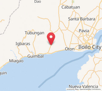 Map of Napnapan, Western Visayas