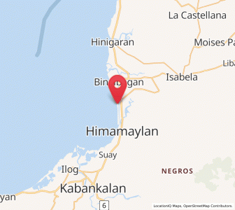 Map of Nato, Western Visayas