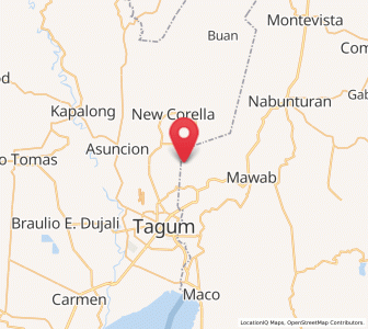 Map of New Bohol, Davao
