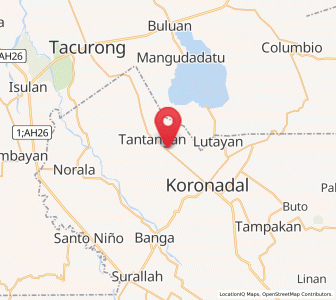 Map of New Iloilo, Soccsksargen