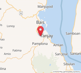 Map of Novallas, Central Visayas