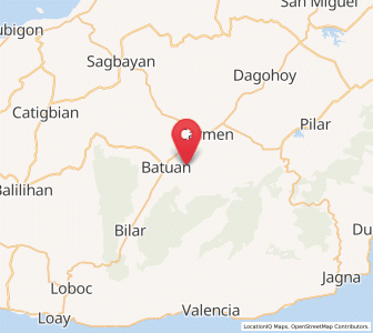 Map of Nueva Vida Sur, Central Visayas